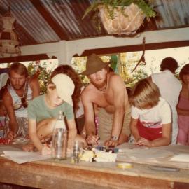 Gathering, Kin Kin Hall, Kin Kin, 1980s