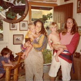 Customers, Kin Kin Depot, 63 Main Street, Kin Kin, 1980s