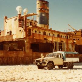 Cherry Venture, Teewah Beach, Noosa North Shore, 1980s