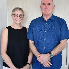 Lindsay and Kerry Clare, Palm Beach, 23 June 2022