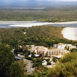 Completed construction, Sheraton Hotel, Noosa Heads, ca 1989