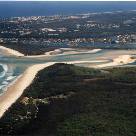 Aerial view, Noosa Heads, 1980s