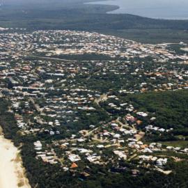 Aerial view, Peregian Beach, 1990s