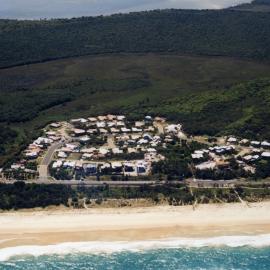 Aerial view, Marcus Beach, 1990s