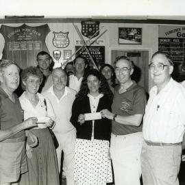 Eumundi Pool Club Members, Imperial Hotel, Eumundi, 1980s