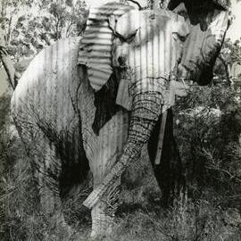 Elephant art, ca 1980s