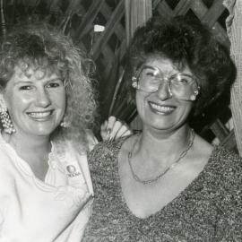 Eventgoers, ca 1980s