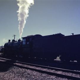 Steam train, Festival of Waters event, Pomona Railway Station, Pomona, 1 September 1979