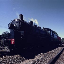 Steam train, Festival of Waters event, Pomona Railway Station, Pomona, 1 September 1979