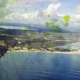 Aerial view, Noosa Heads, 1970s