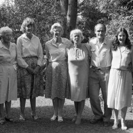 Family wedding portrait, 1980s