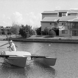 Catamaran, Noosa River, Noosa Heads, 1980s