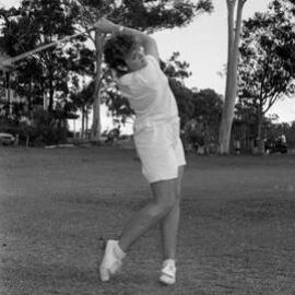 Golfer, Tewantin-Noosa Golf Club, Tewantin, 1980s