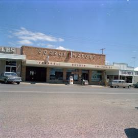Bank of New South Wales, Cooroy Motors and businesses, Maple Street, Cooroy, ca 1960s