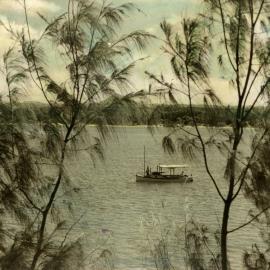 Boating party, Noosa River, ca 1940s