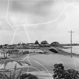 Construction Doonella Bridge, Tewantin, ca 1968