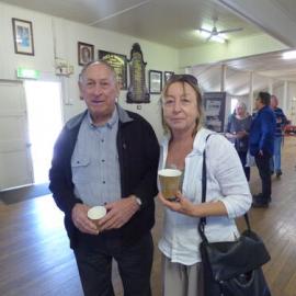 George Pearce and Gail McBurney, Launch, Noosa Remembers, Pomona Memorial School of Arts, Pomona, 7 September 2017