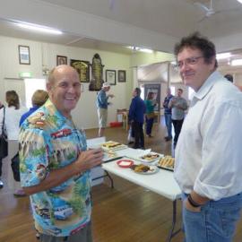 Gary Clist and Brian Stockwell, Launch, Noosa Remembers, Pomona Memorial School of Arts, Pomona, 7 September 2017