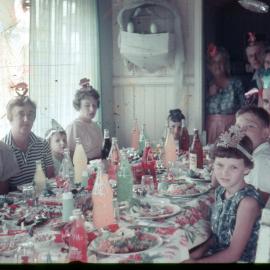 Extended Jesberg family Christmas, Wondai, Noosaville, ca 1960s