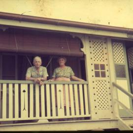 Christian Jesberg and Minnie Jesberg, 'Wondai', Noosaville, ca 1960s