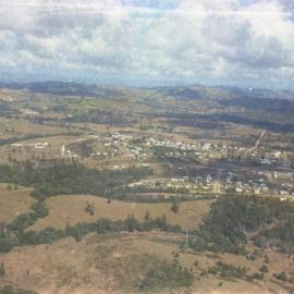 Aerial view, hinterland, location unknown, 1967