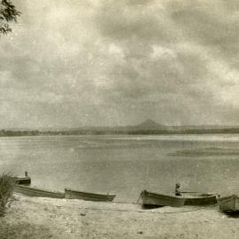 Boats, The Woods, Noosa Heads, 17 November 1946
