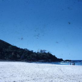 Beachgoers, Sunshine Beach, 1957