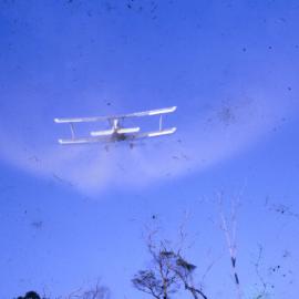 Crop dusting, Cooroy-Tewantin Road, Cooroy, 1970s