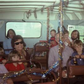 Christmas on Daphne Jeffs Black Mountain School Bus, Cooroy, 1970s