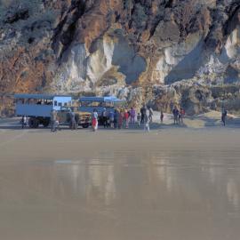 Daytrippers, Coloured Sands Tour, Teewah Beach, Noosa North Shore, July 1974 