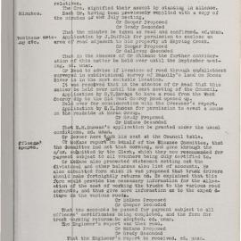 Noosa Shire Council Meeting Minutes 1936_08_05 Special Meeting