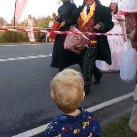 Street parade participants, Christmas in Cooroy, Maple Street, Cooroy, 3 December 2016 