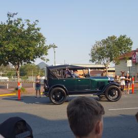 Parade participant, Christmas in Cooroy, Maple Street, Cooroy, 10 December 2018
