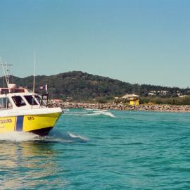 Coast Guard Noosa QF5 boat, Laguna Bay, Noosa Heads, 1 July 2002