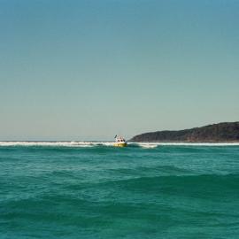 Coast Guard Noosa QF5 boat, Laguna Bay, Noosa Heads, 1 July 2002