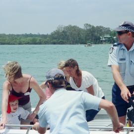 Festivities, Open Day, Coast Guard Noosa QF5, Noosaville, 7 February 2002