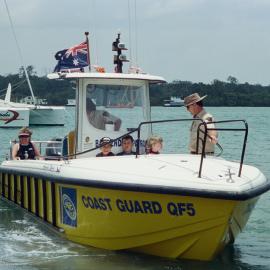 Festivities, Open Day, Coast Guard Noosa QF5, Noosaville, 7 February 2002