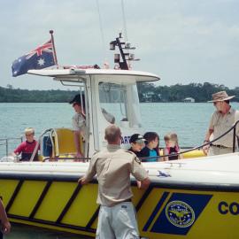 Festivities, Open Day, Coast Guard Noosa QF5, Noosaville, 7 February 2002