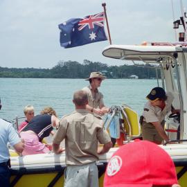 Festivities, Open Day, Coast Guard Noosa QF5, Noosaville, 7 February 2002
