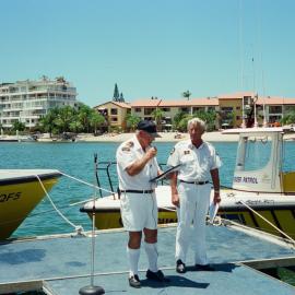 Ceremony, Australian Day celebrations, Coast Guard Noosa QF5, Noosaville, 27 January 2003