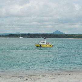 Coast Guard Noosa QF5 boat, Noosa River, Noosa Heads, 28 March 2002