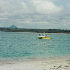 Coast Guard Noosa QF5 boat, Noosa River, Noosa Heads, 28 March 2002