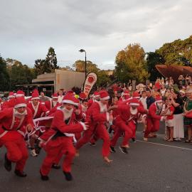 Santa race, Christmas in Cooroy, Maple Street, Cooroy, 13 December 2024