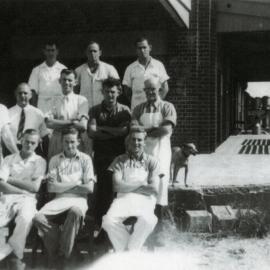 Staff members, Cooroy Butter Factory, 11 Maple Street, Cooroy, 1946