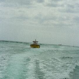 Coast Guard Noosa QF5 boat, Laguna Bay, Noosa Heads, 27 January 2004