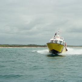 Coast Guard Noosa QF5 boats, Laguna Bay, Noosa Heads, 27 January 2004