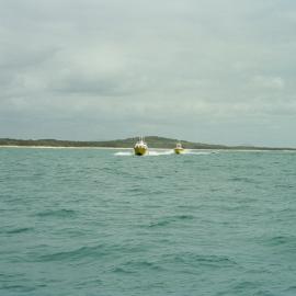 Coast Guard Noosa QF5 boats, Laguna Bay, Noosa Heads, 27 January 2004