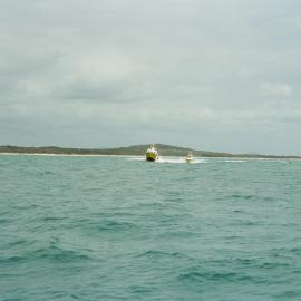 Coast Guard Noosa QF5 boats, Laguna Bay, Noosa Heads, 27 January 2004