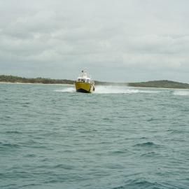 Coast Guard Noosa QF5 boats, Laguna Bay, Noosa Heads, 27 January 2004