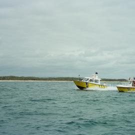 Coast Guard Noosa QF5 boats, Laguna Bay, Noosa Heads, 1 February 2003